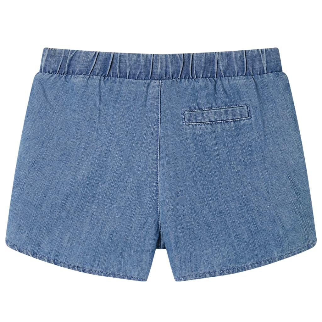 Pantaloncini da Bambino Blu Denim 128