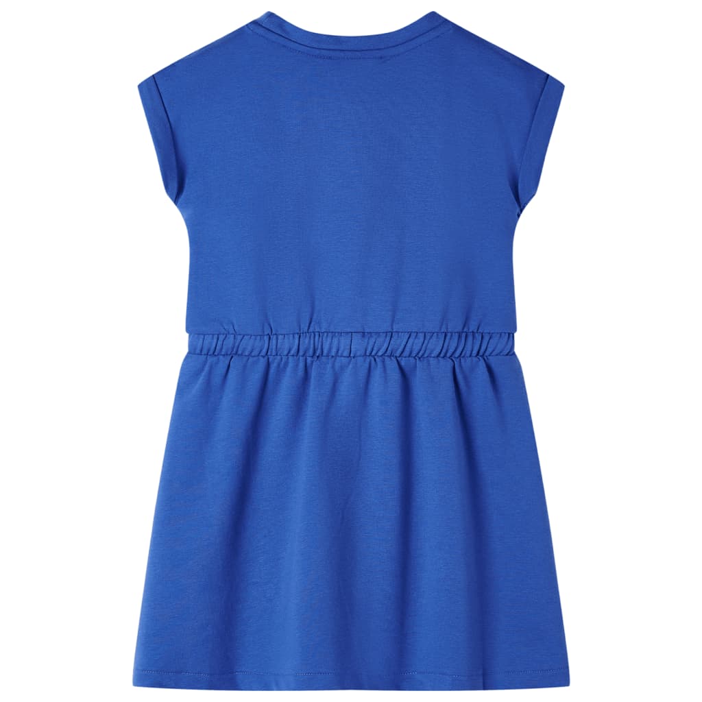 Abito per Bambini con Coulisse Blu Cobalto 104