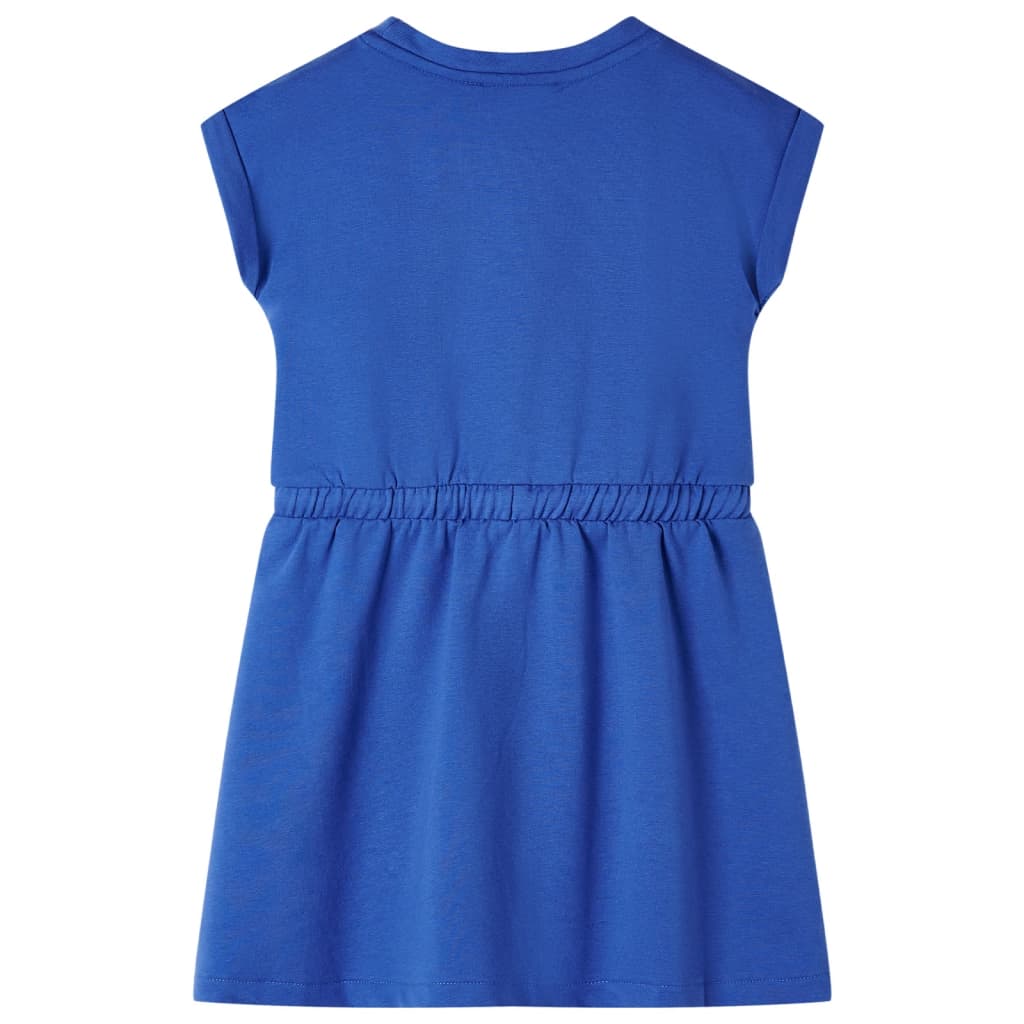 Abito per Bambini con Coulisse Blu Cobalto 128