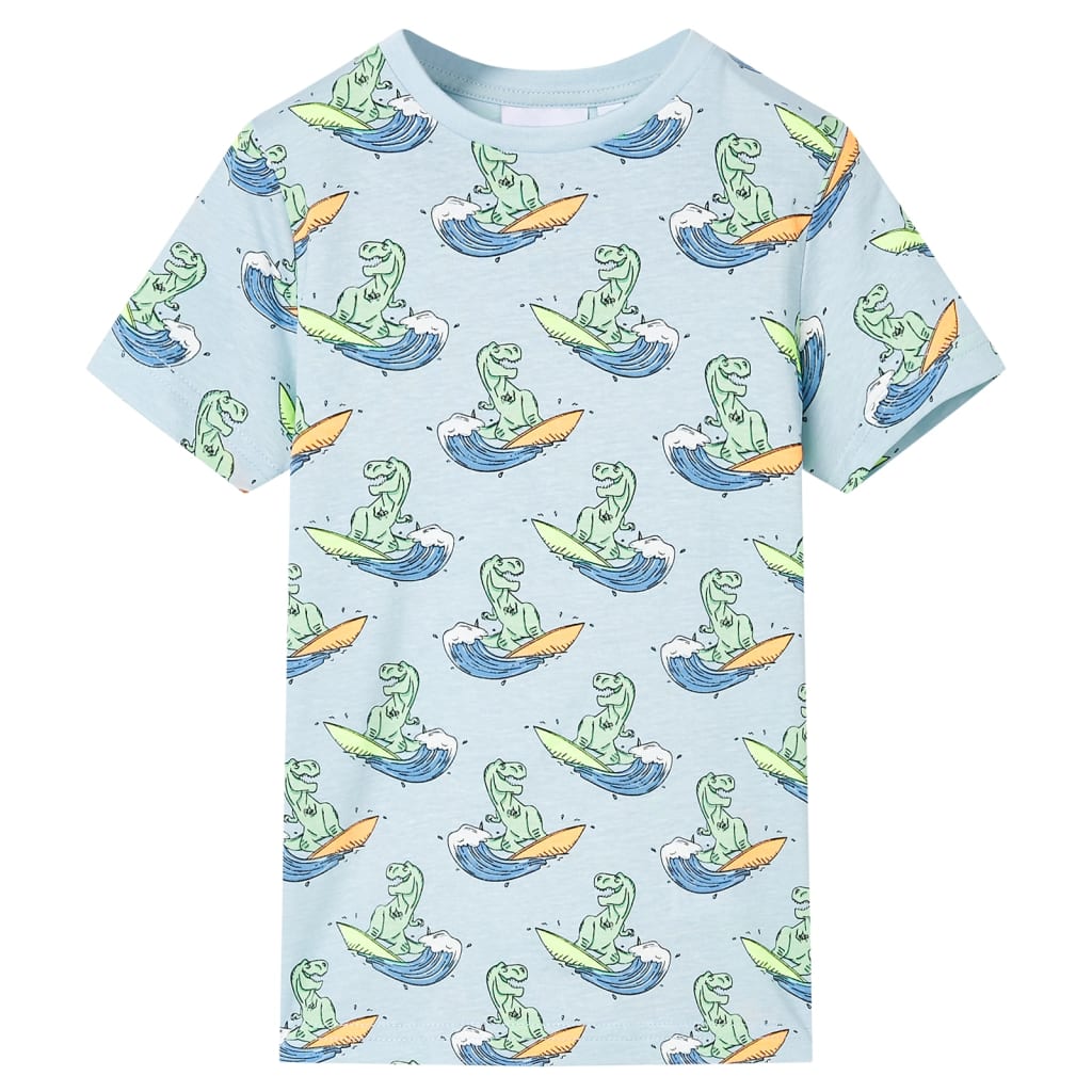 Pigiama da Bambino a Maniche Corte Azzurro 104