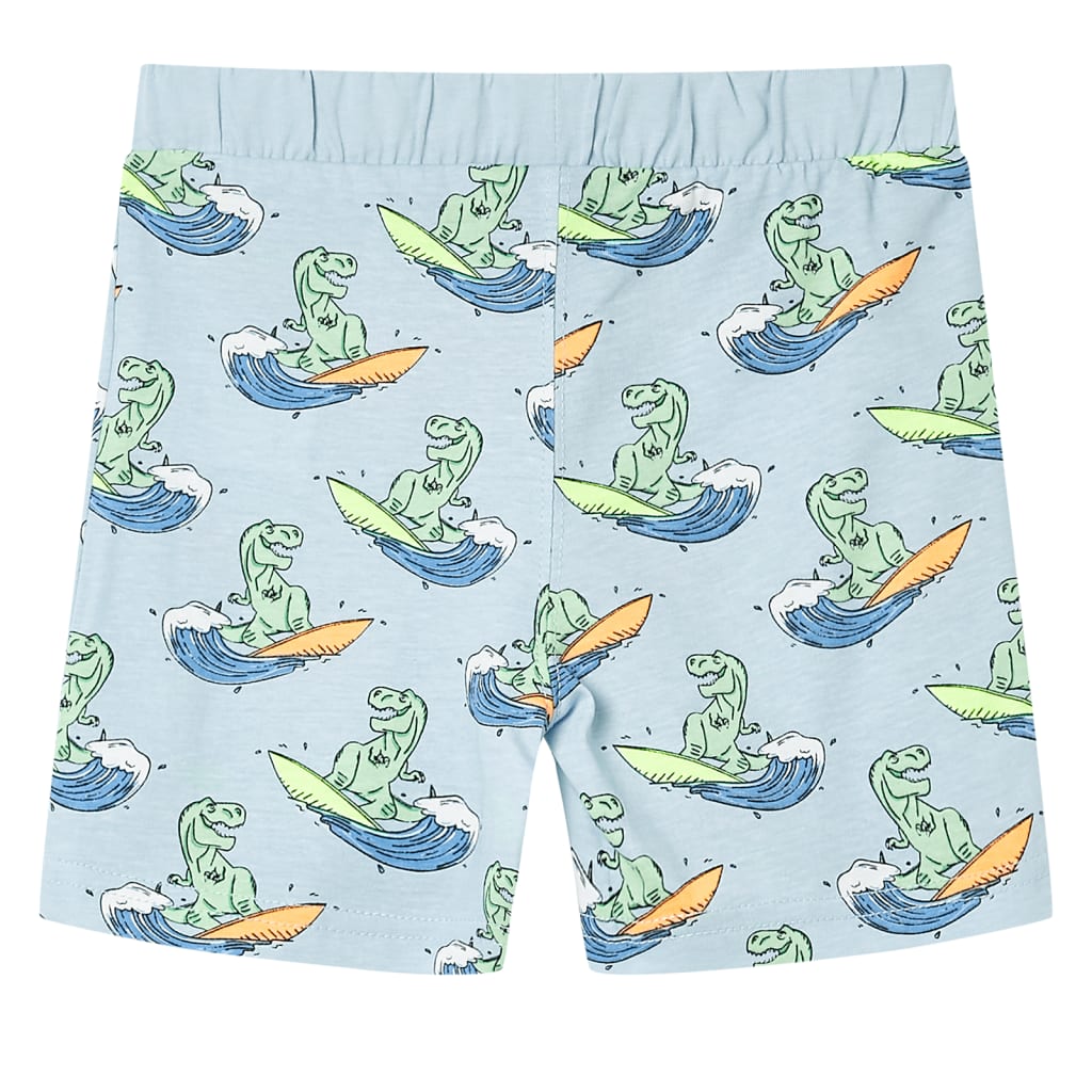 Pigiama da Bambino a Maniche Corte Azzurro 104