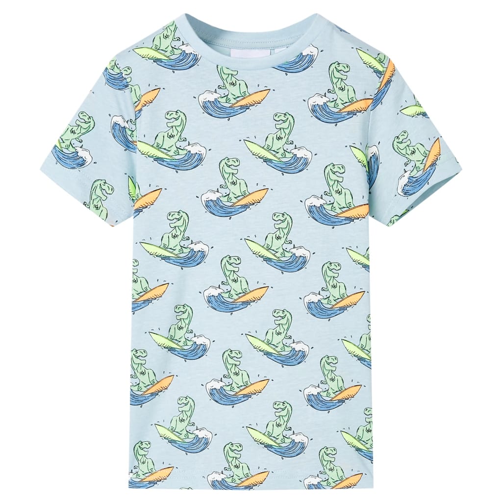 Pigiama da Bambino a Maniche Corte Azzurro 116