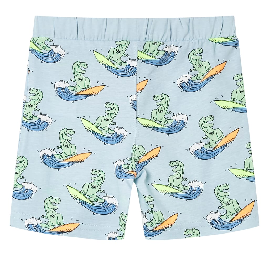Pigiama da Bambino a Maniche Corte Azzurro 116