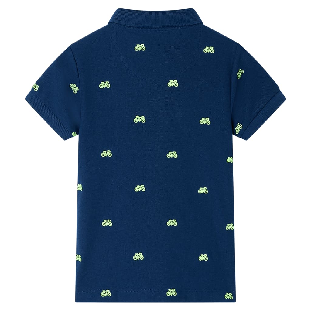 Polo da Bambino Blu Marino 116