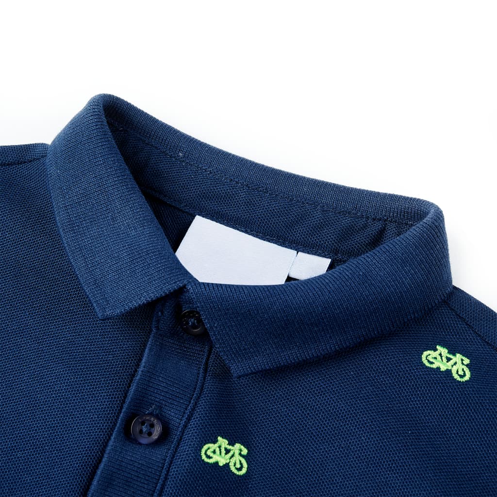 Polo da Bambino Blu Marino 116