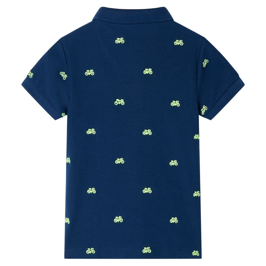 Polo da Bambino Blu Marino 128