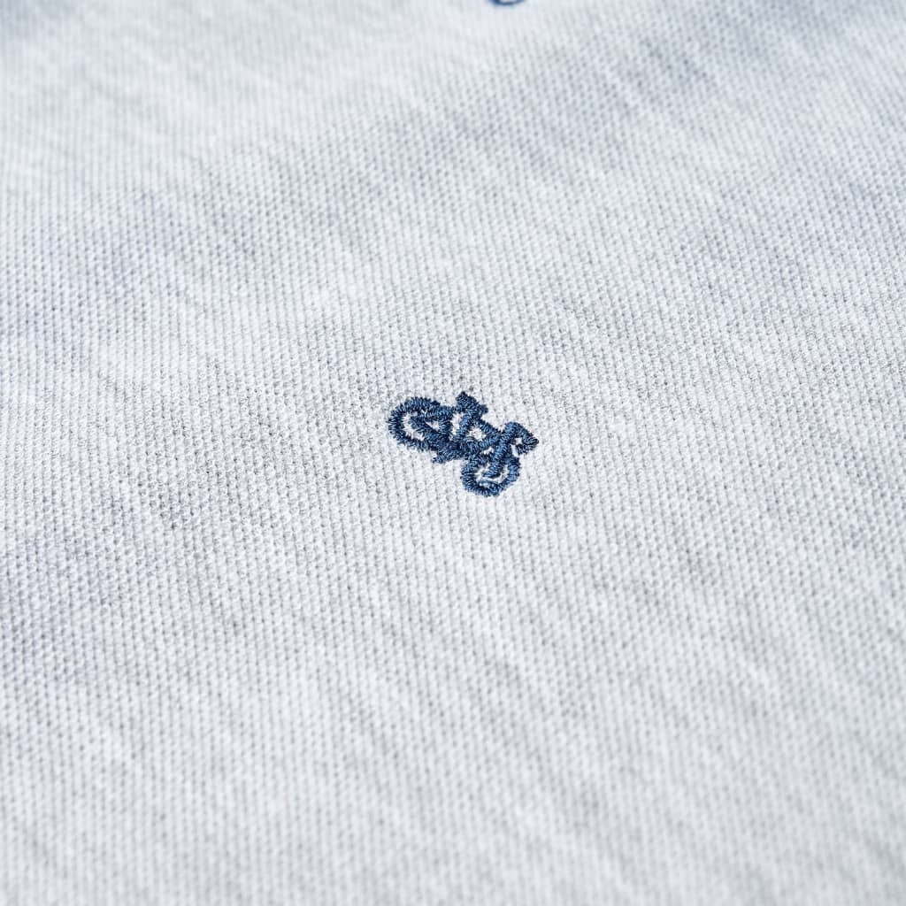Polo per Bambini Grigio Mélange 104