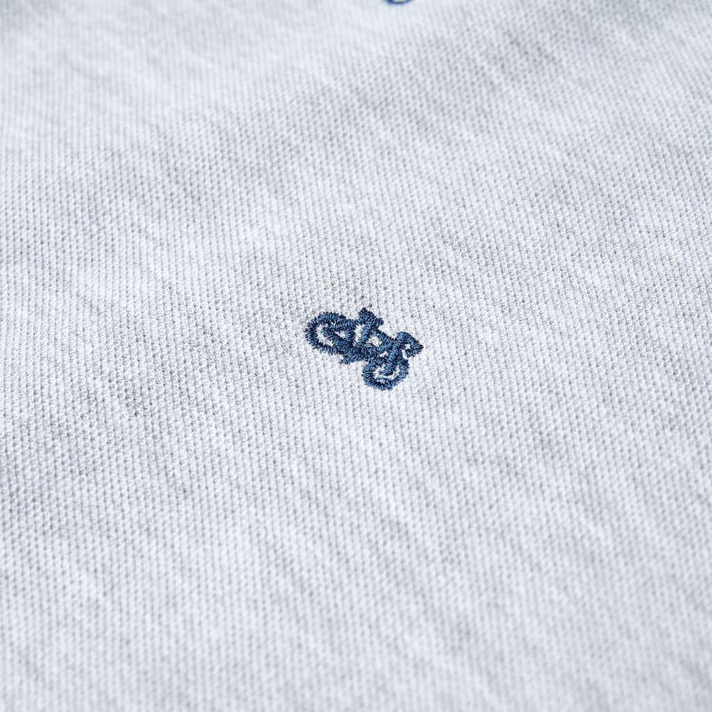 Polo per Bambini Grigio Mélange 116