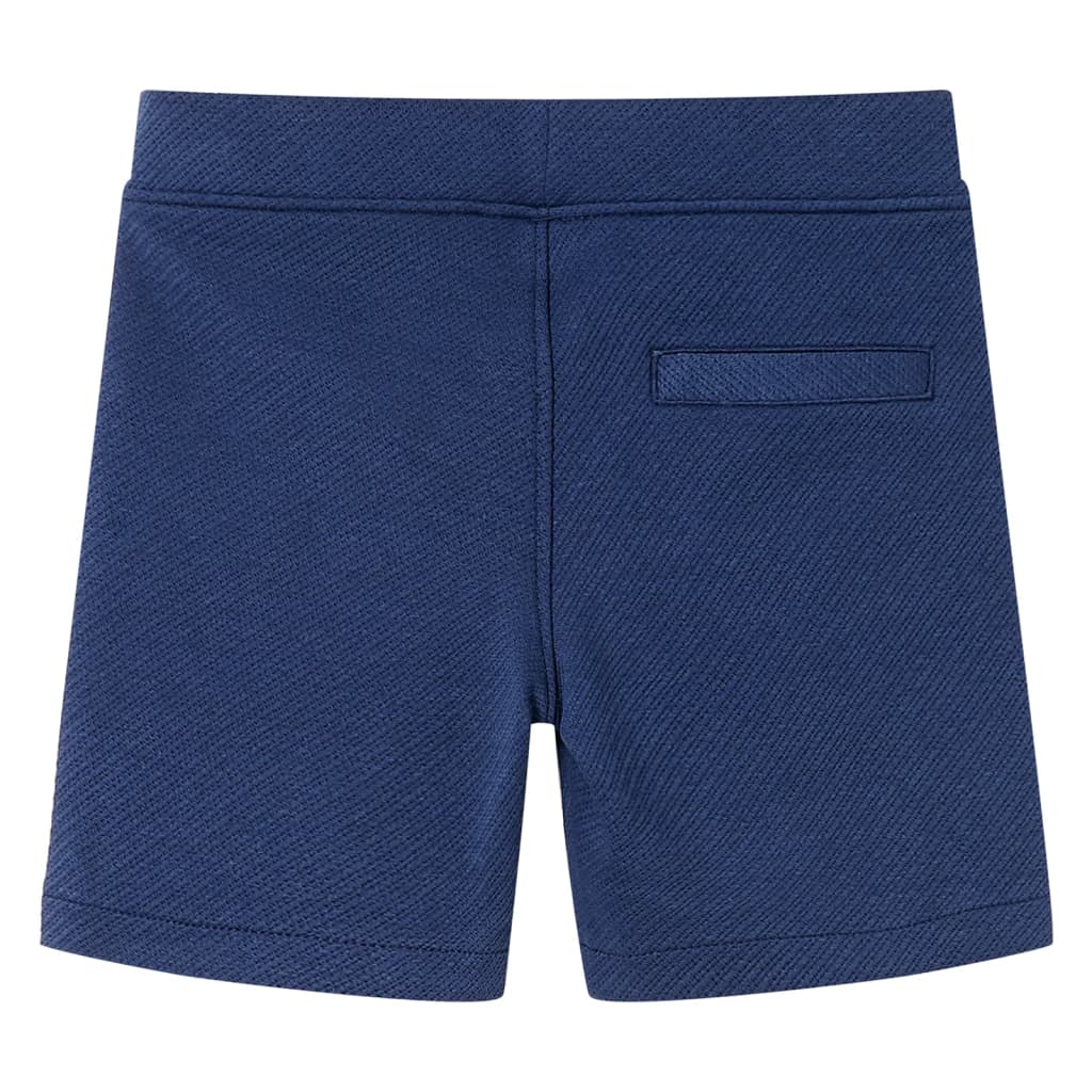Pantaloncini per Bambini con Coulisse Blu Scuro 116