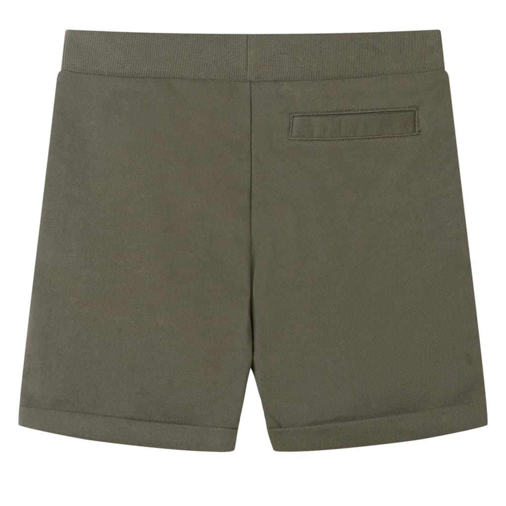 Pantaloncini per Bambini con Coulisse Cachi Scuro 128