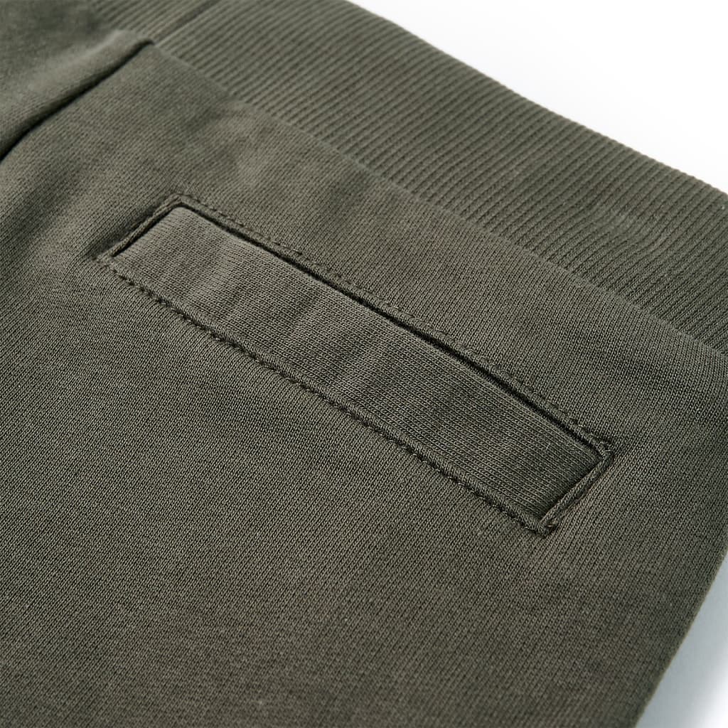 Pantaloncini per Bambini con Coulisse Cachi Scuro 128