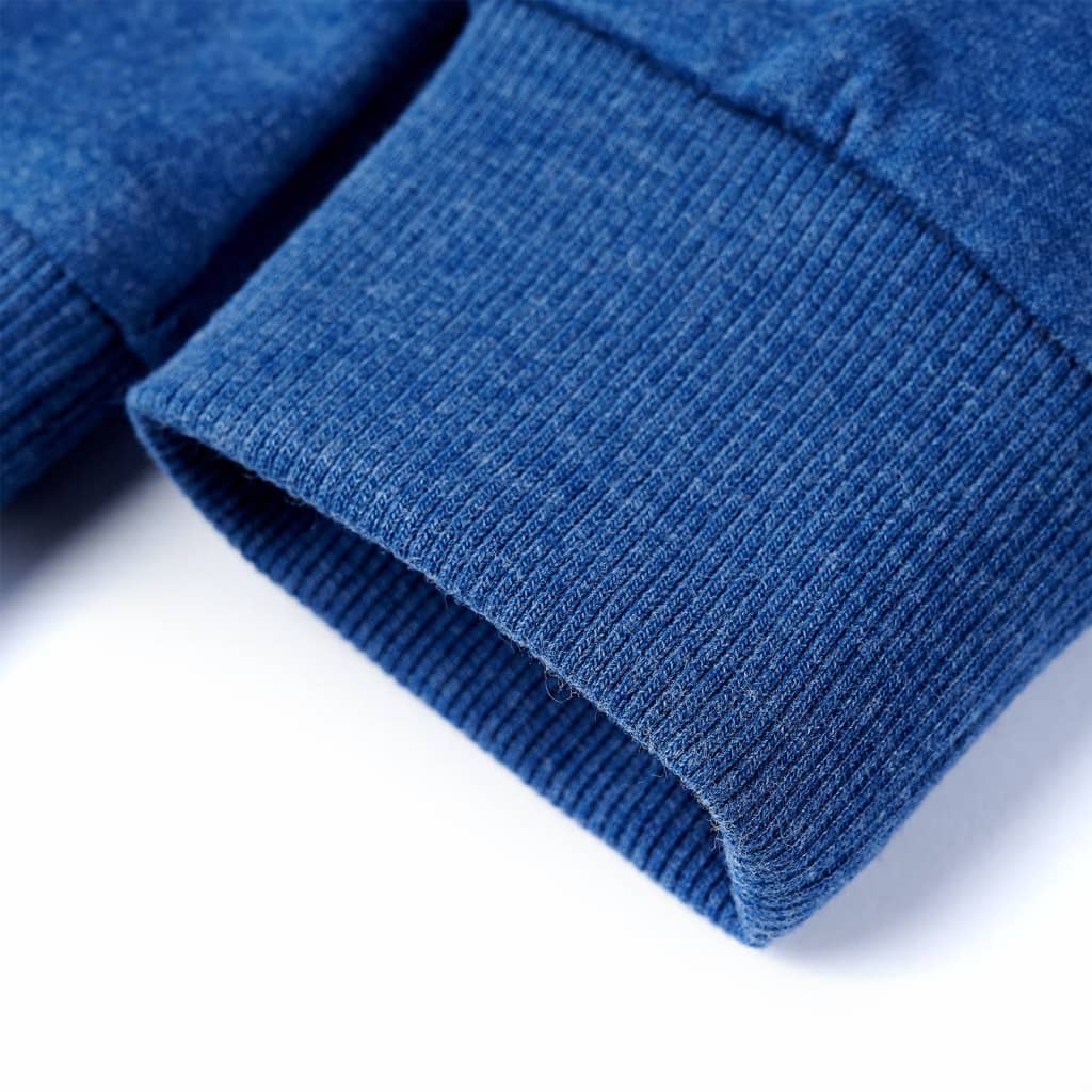 Felpa da Bambino Blu Scuro Mélange 116