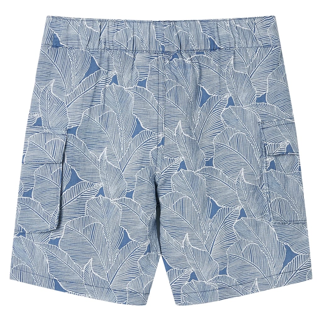 Pantaloncini per Bambini con Coulisse Blu Scuro 104