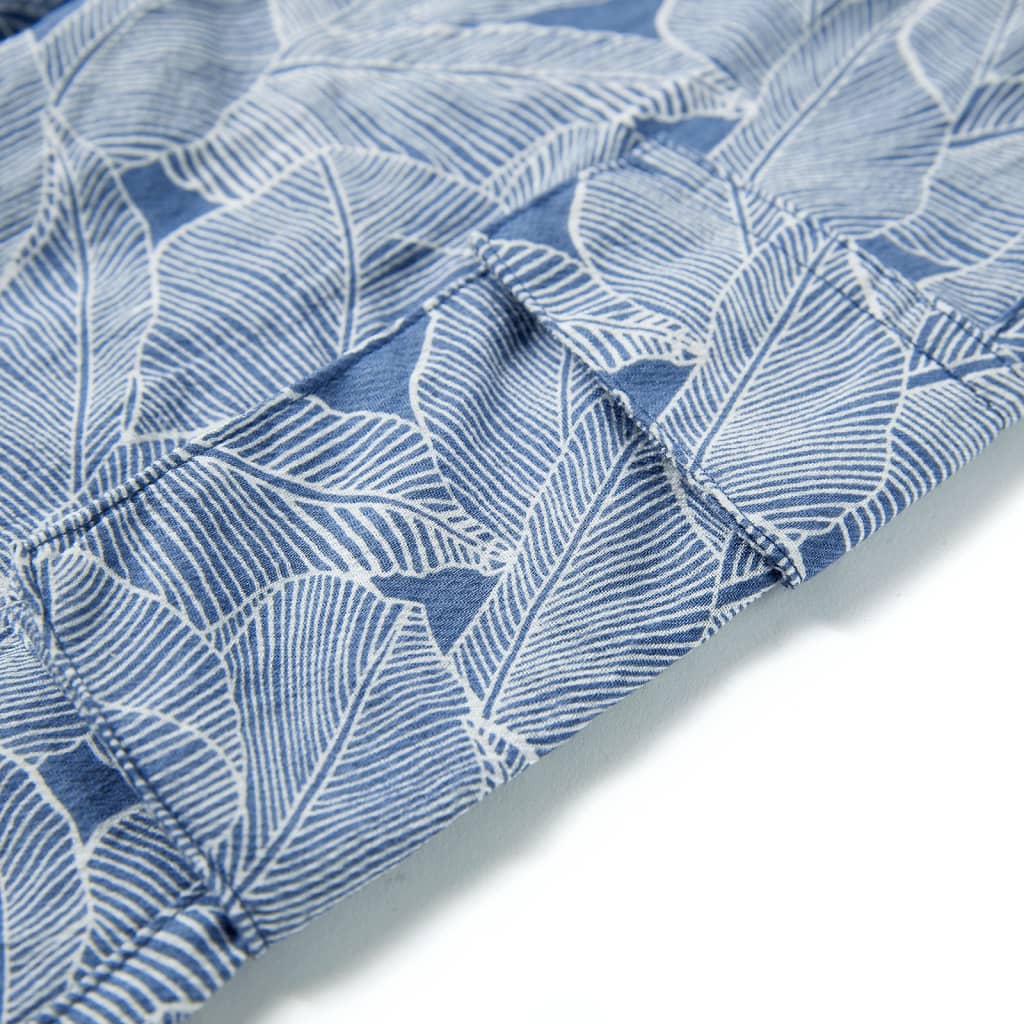 Pantaloncini per Bambini con Coulisse Blu Scuro 104