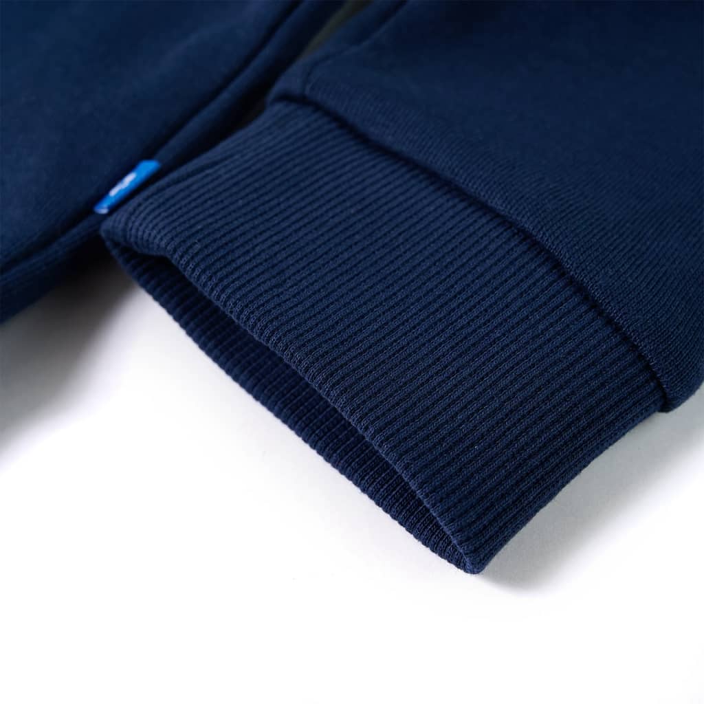 Felpa con Cappuccio per Bambini Blu Marino 104