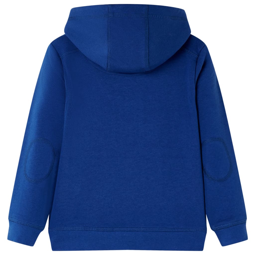 Felpa con Cappuccio per Bambini Blu Scuro 116