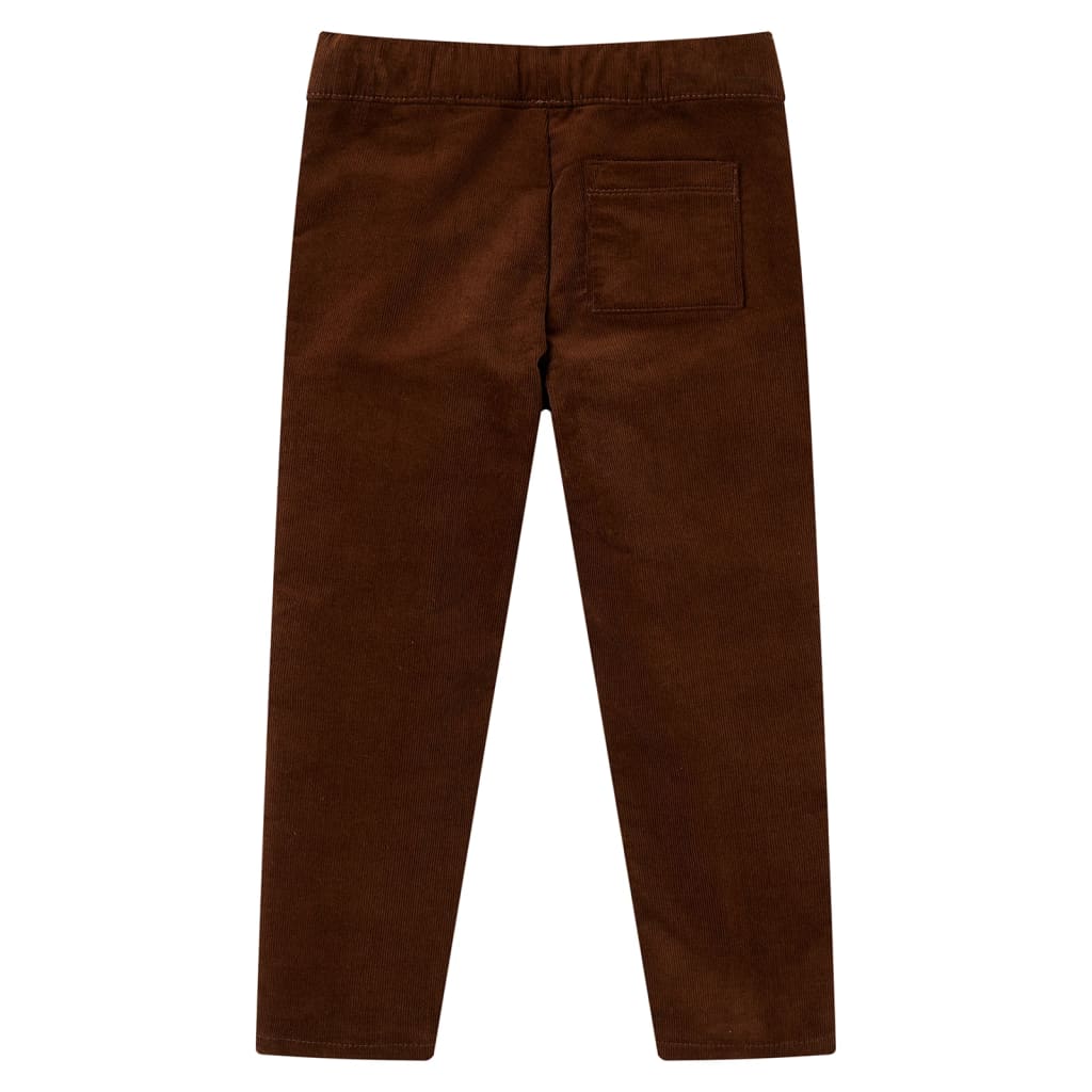 Pantaloni da Bambino Cognac 116