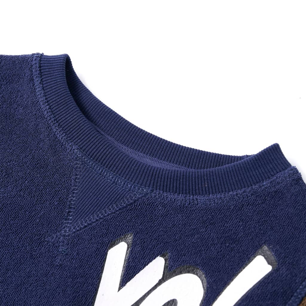 Felpa da Bambino Blu Marino 128