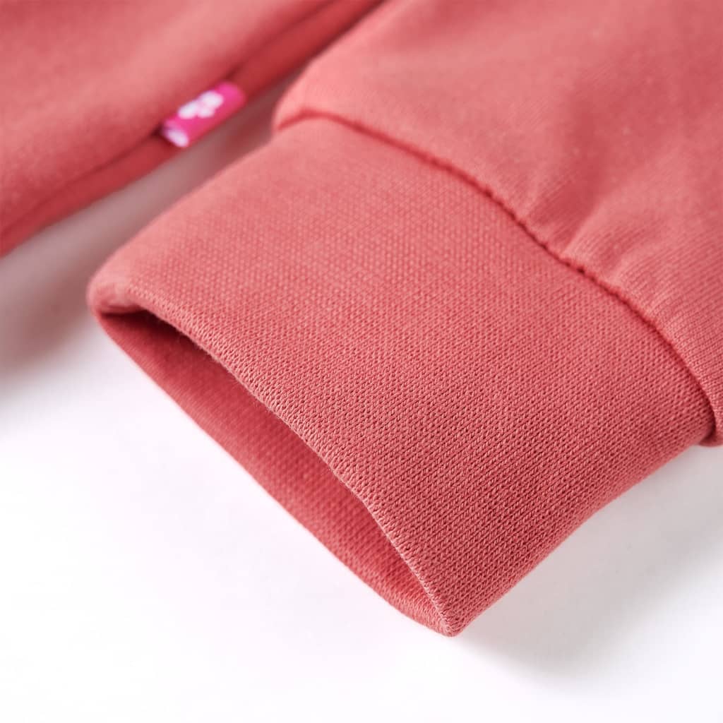 Felpa per Bambini Rosa Antico 104