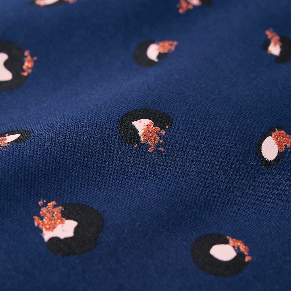 Felpa con Cappuccio per Bambini Blu Marino 104