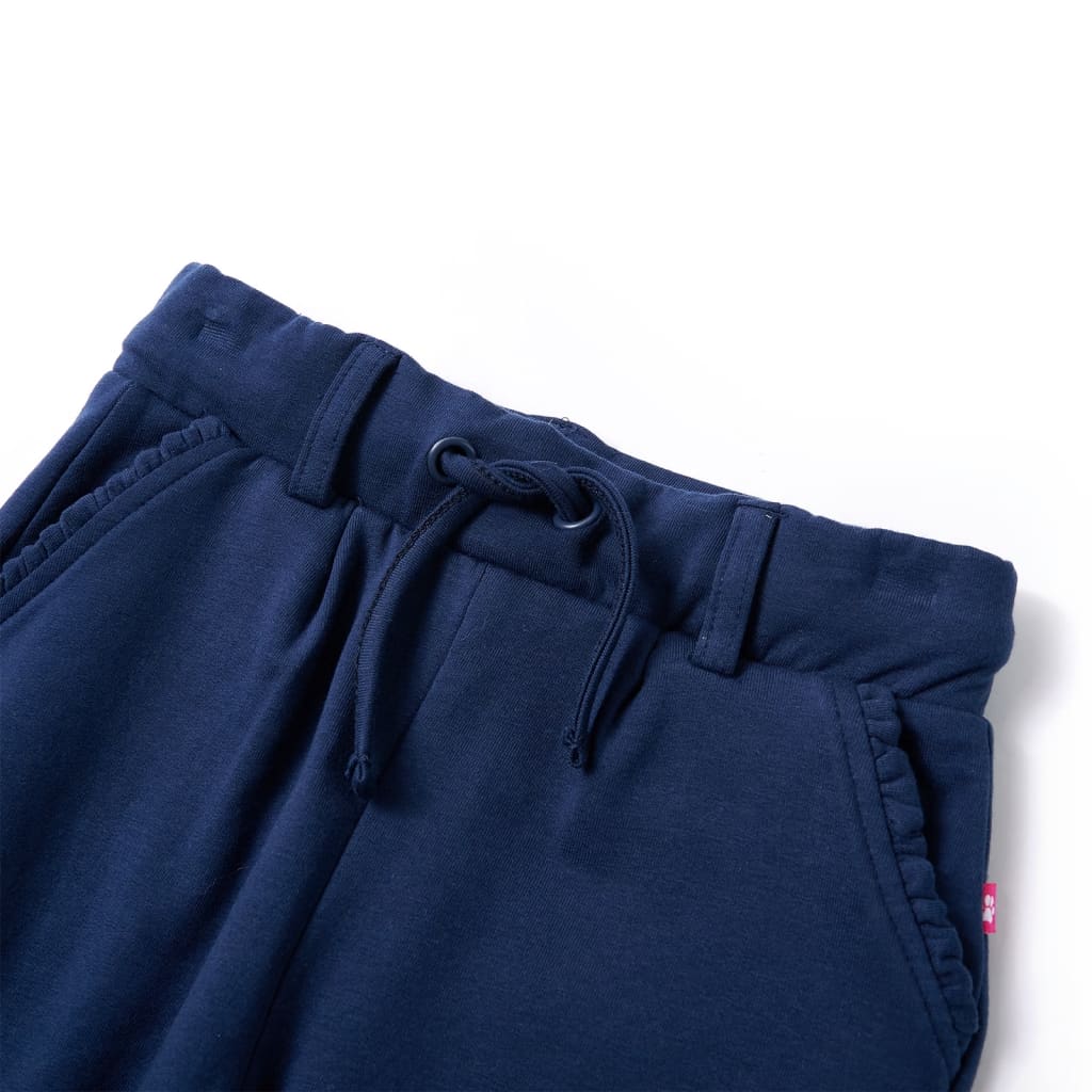 Pantaloni per Bambini con Coulisse Blu Marino 104