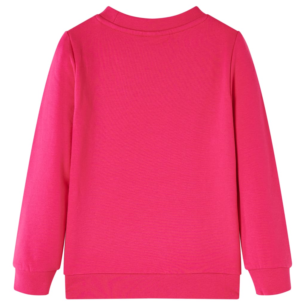 Felpa da Bambina Fucsia 104