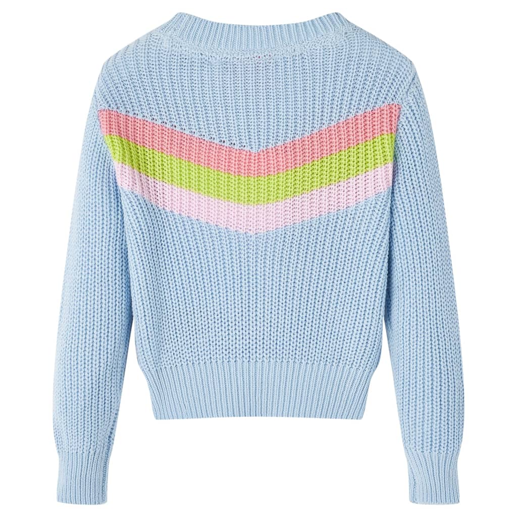 Maglione per Bambini Lavorato a Maglia Blu 104