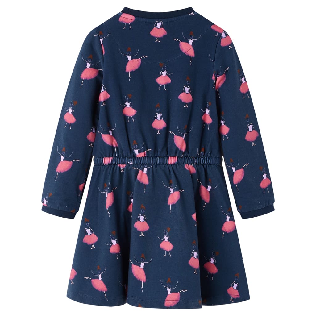 Abito da Bambina Blu Marino 104