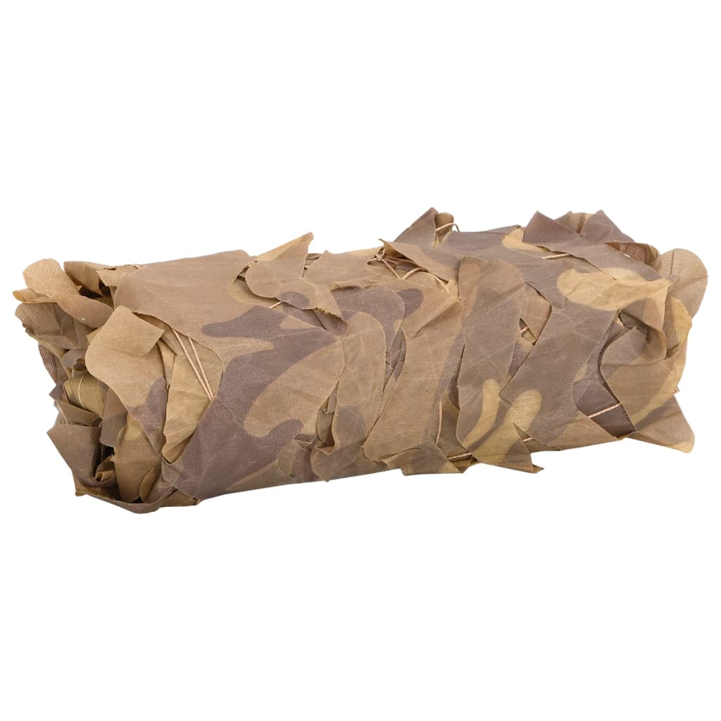 vidaXL Rete Mimetica con Custodia di Conservazione 708x423 cm Sabbia