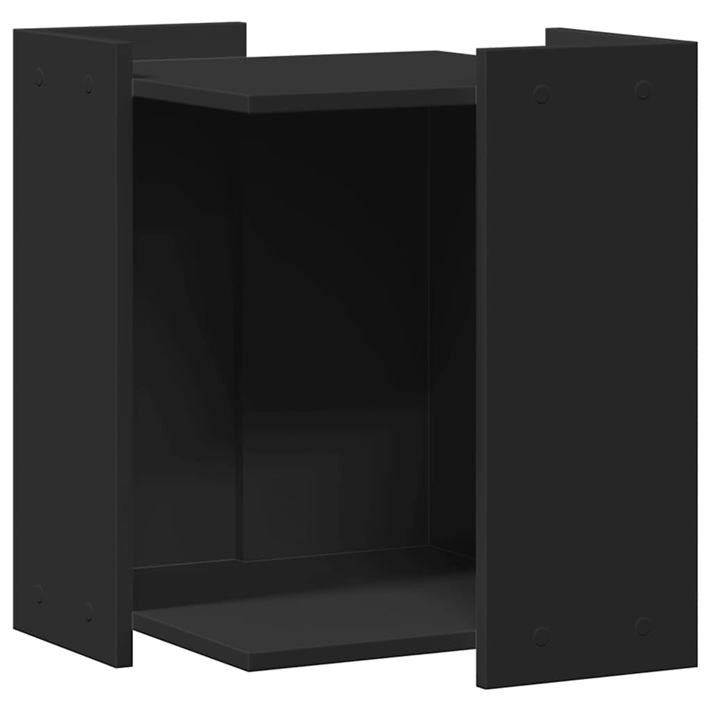 vidaXL Mobile per Lettiera per Gatti, 42x42x51 cm, in Legno Multistrato, Nero