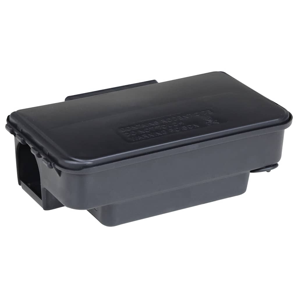 vidaXL Trappole per Topi 6 pz Nere 22x12,5x7,5 cm