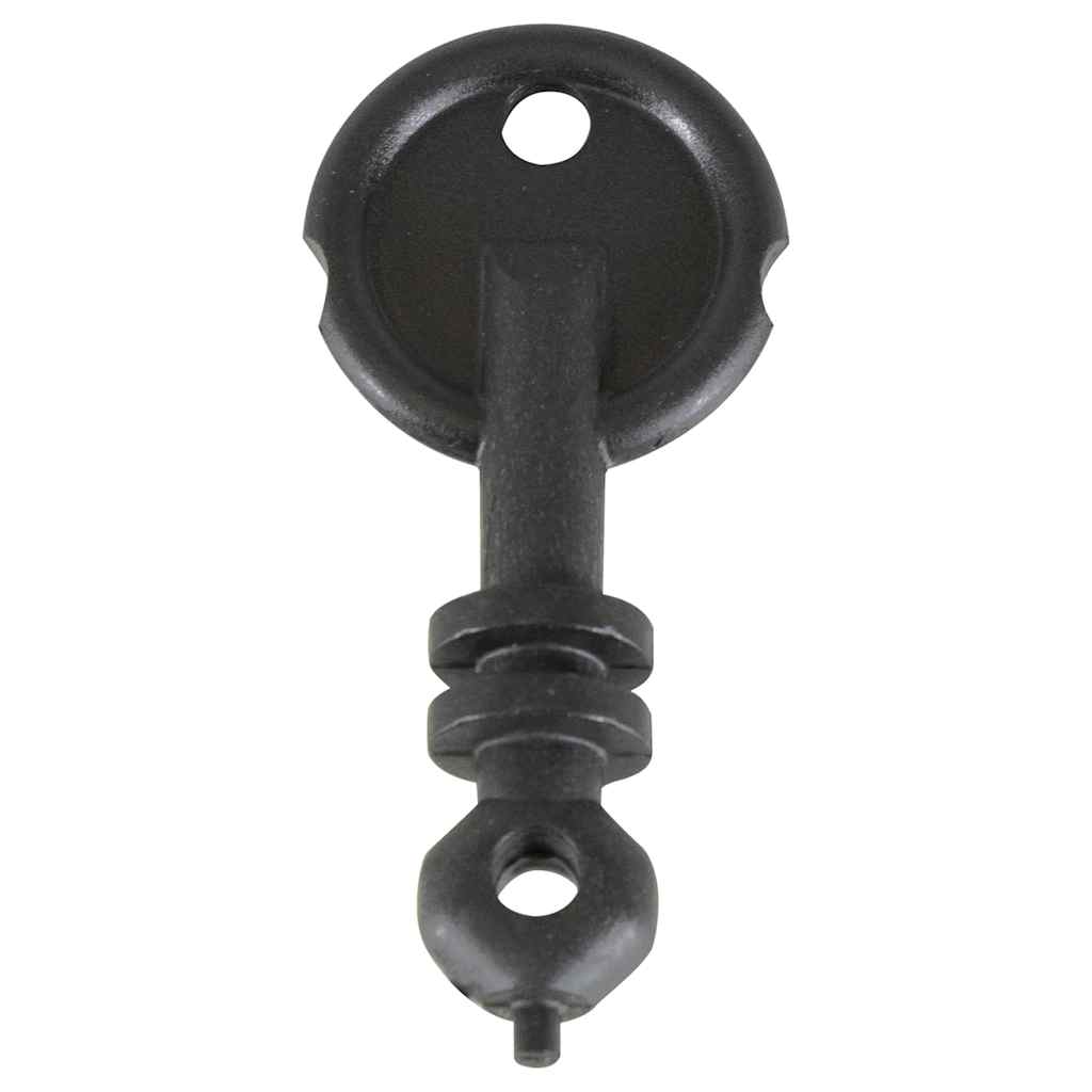 vidaXL Trappole per Topi 6 pz Nere 22x12,5x7,5 cm