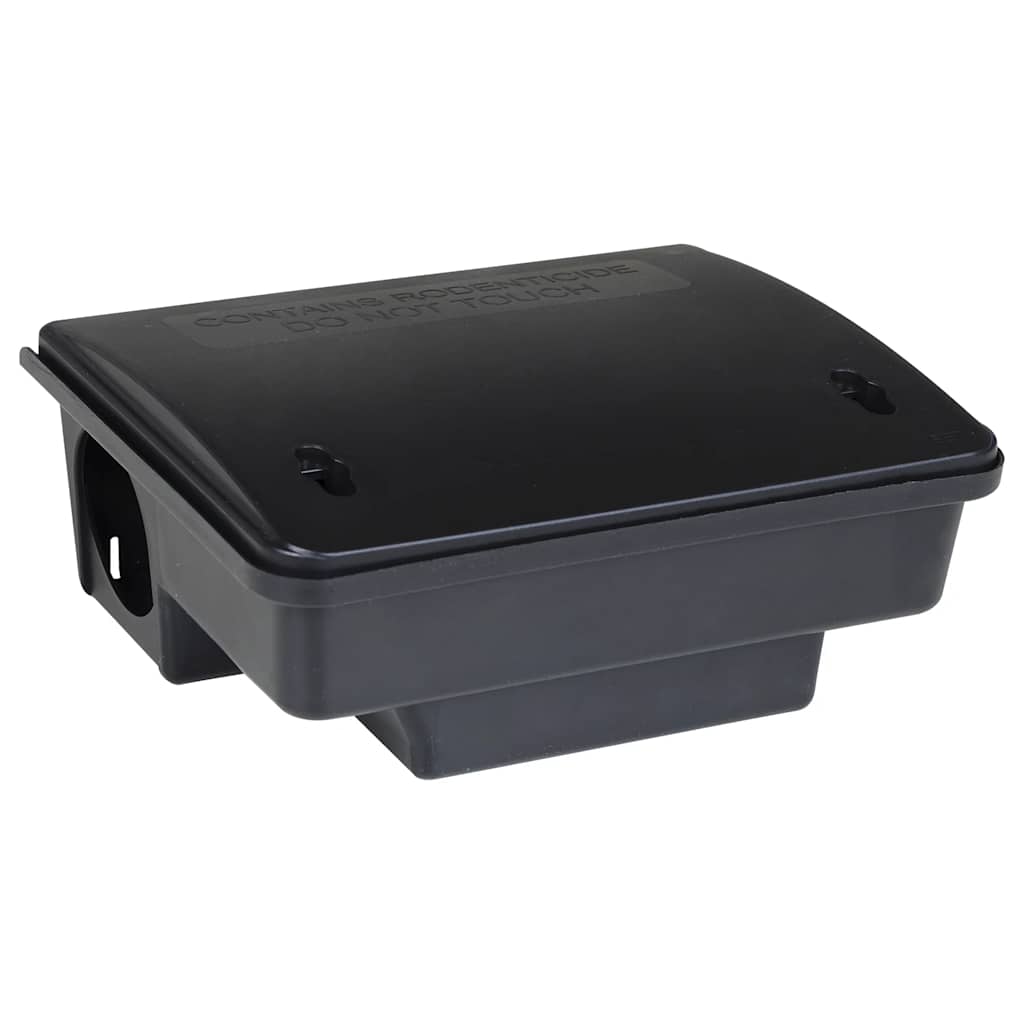 vidaXL Trappole per Topi 6 pz Nere 23x19x9,5 cm