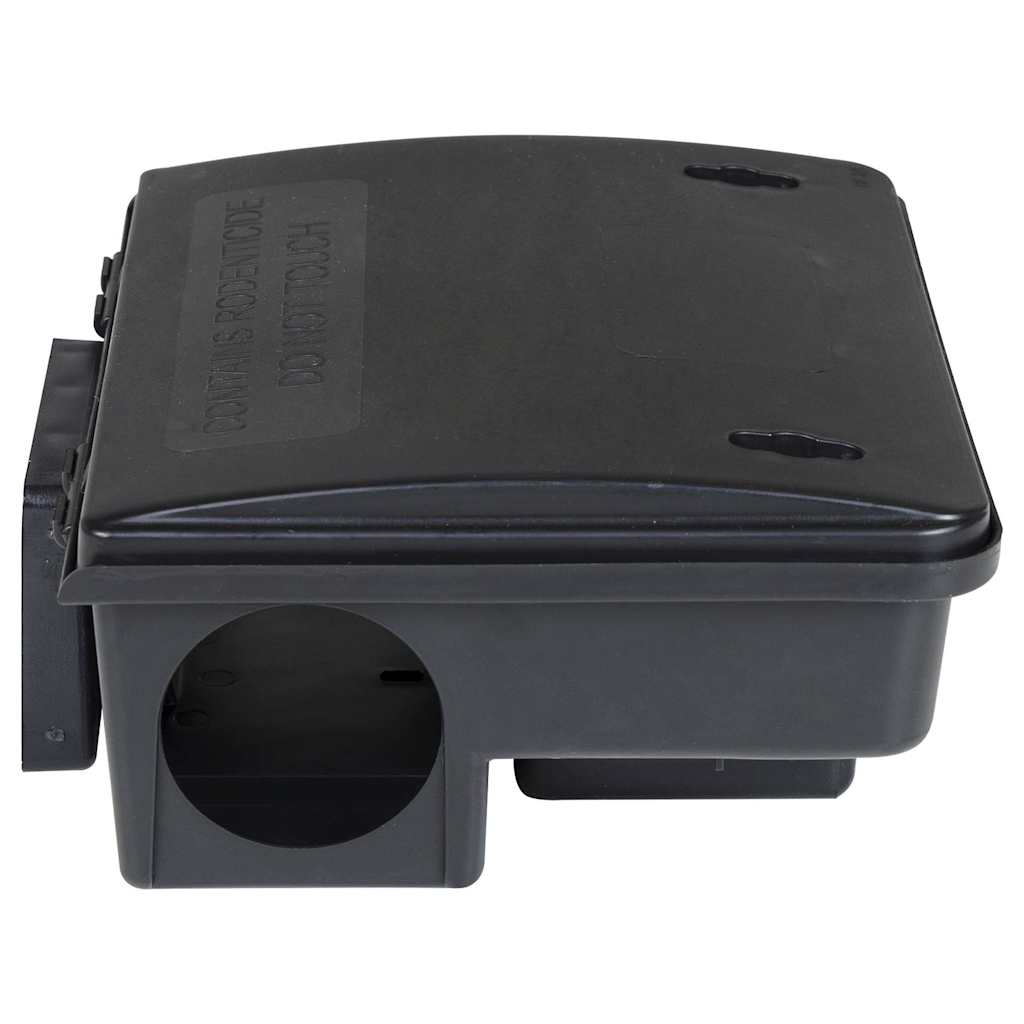 vidaXL Trappole per Topi 6 pz Nere 23x19x9,5 cm