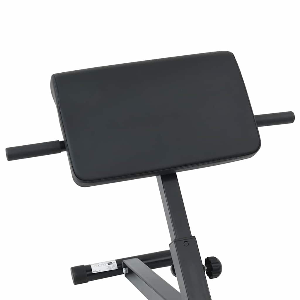 vidaXL Panca per iperestensioni Nero 100,5 x 70 x 78 cm
