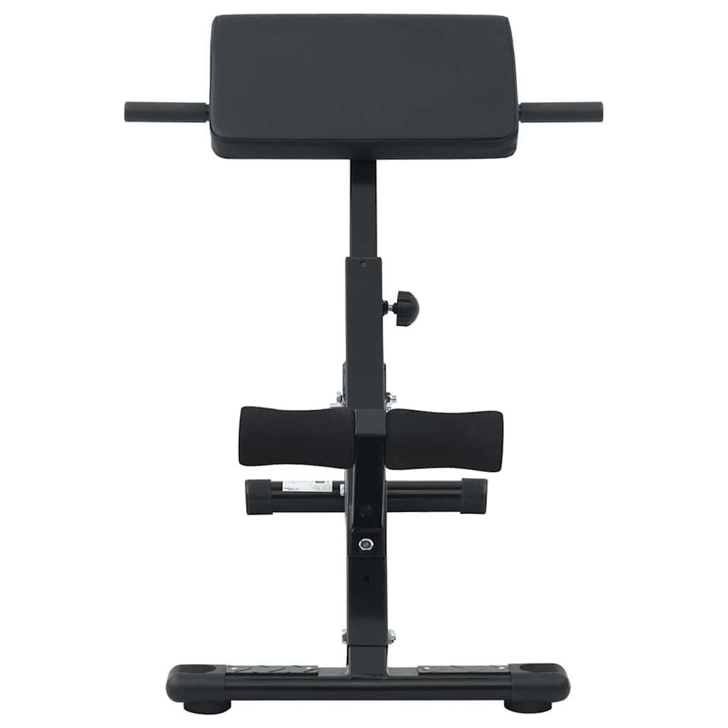 vidaXL Panca per iperestensioni Nero 100,5 x 70 x 78 cm