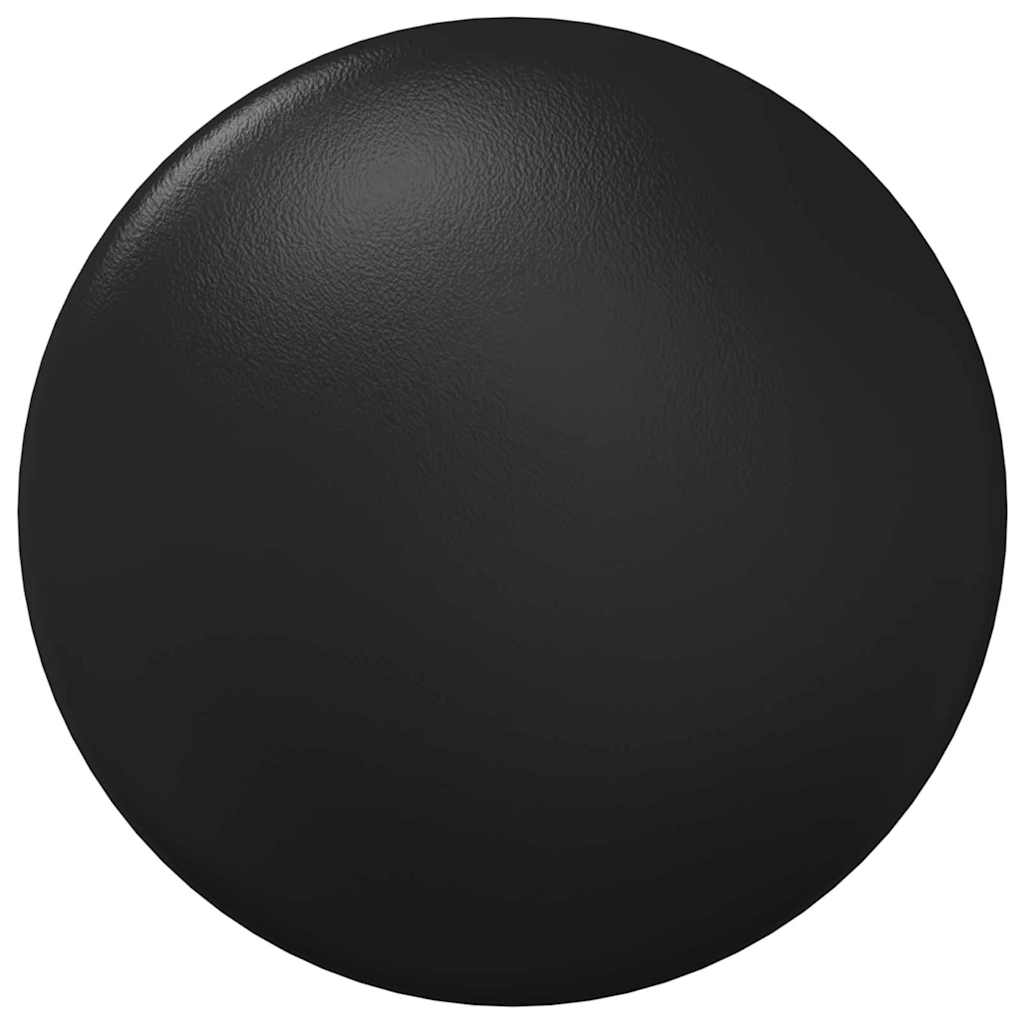 vidaXL Tappi per tavoli da calciobalilla 10 pcs Nero 1,5 x 1,5 x 1 cm