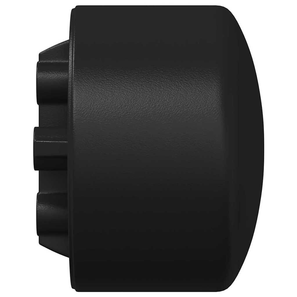 vidaXL Tappi per tavoli da calciobalilla 10 pcs Nero 1,5 x 1,5 x 1 cm