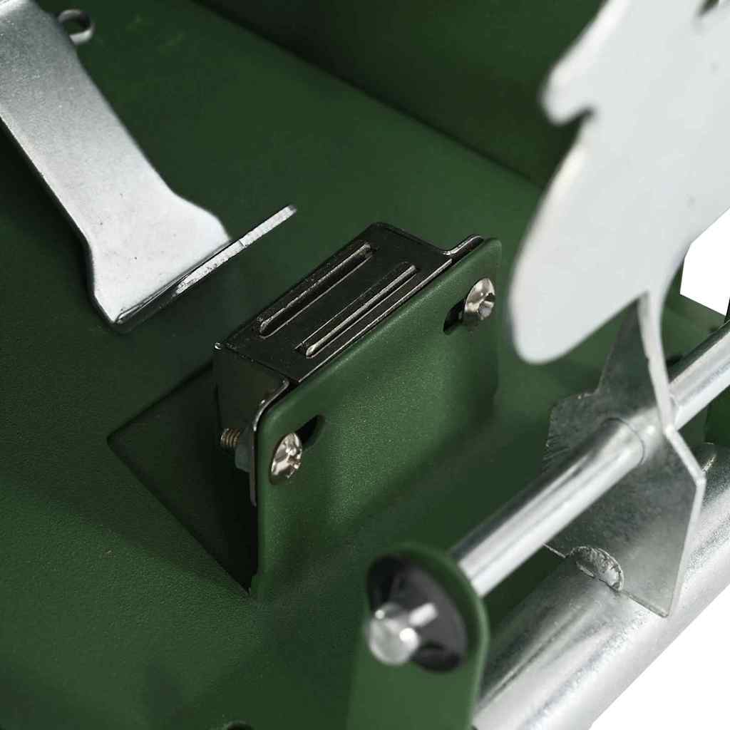 vidaXL Trappola per pallini Verde 14 x 14 x 19 cm Acciaio