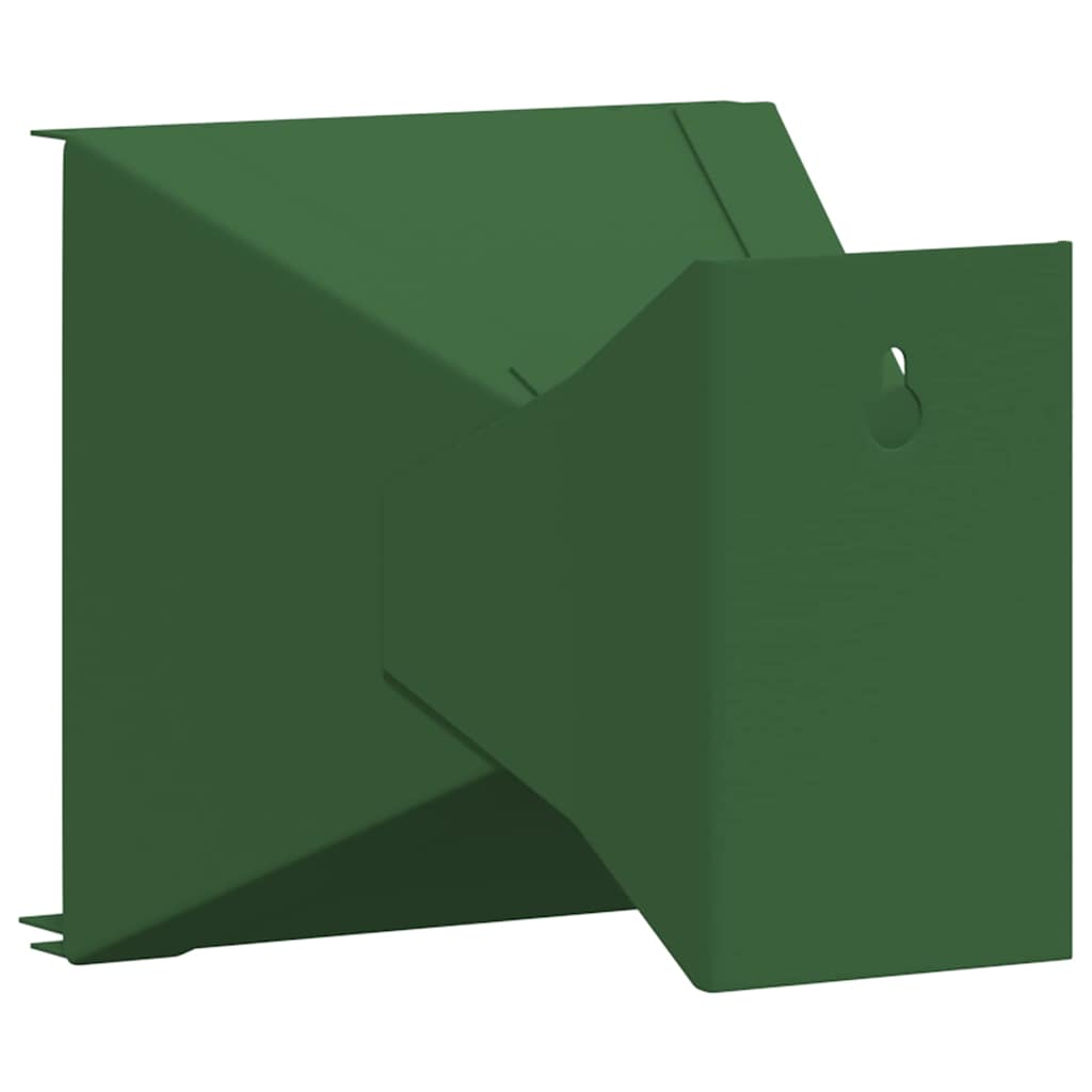 vidaXL Trappola per pallini Verde 14 x 14 x 19 cm Acciaio