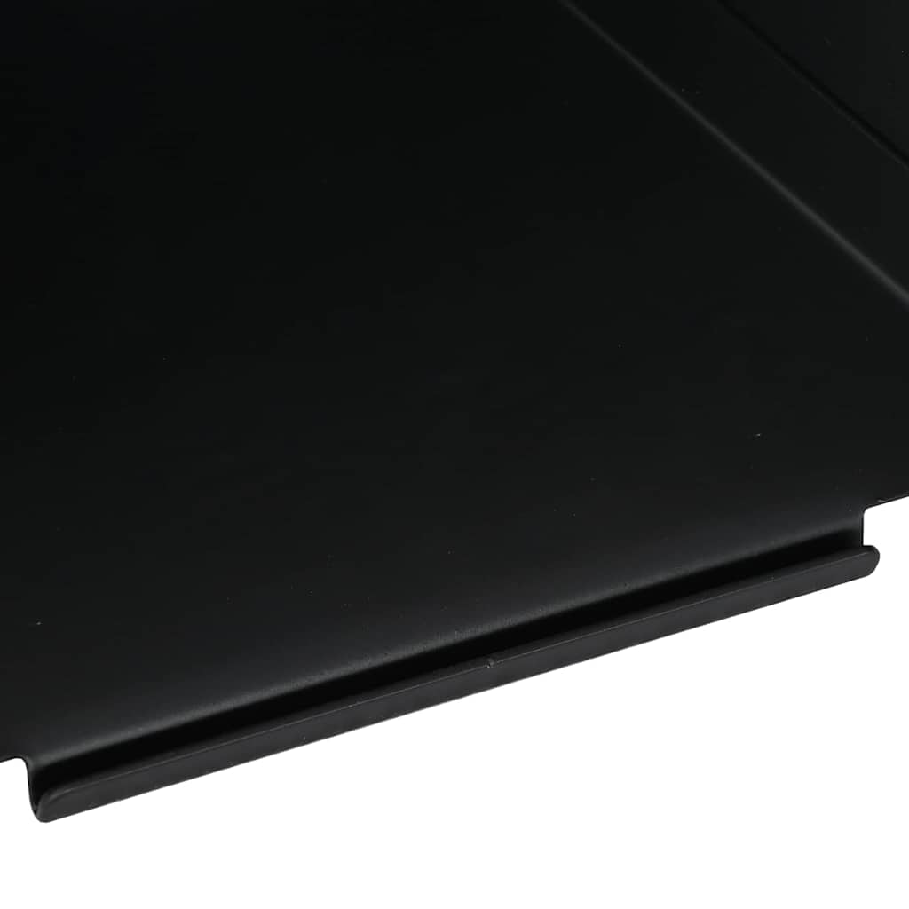vidaXL Trappola per pallini Nero 17.5 x 17.5 x 17 cm Acciaio