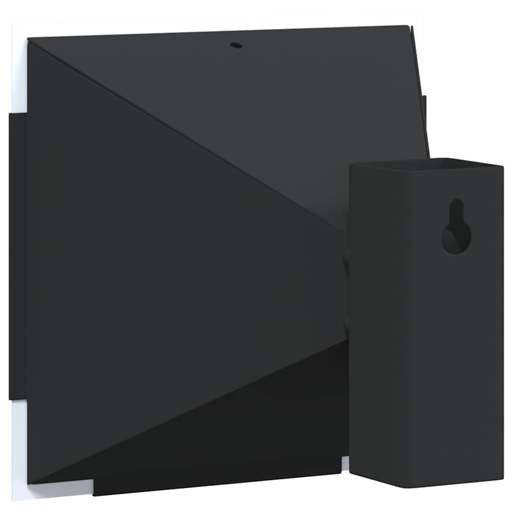 vidaXL Trappola per pallini Nero 17.5 x 17.5 x 17 cm Acciaio