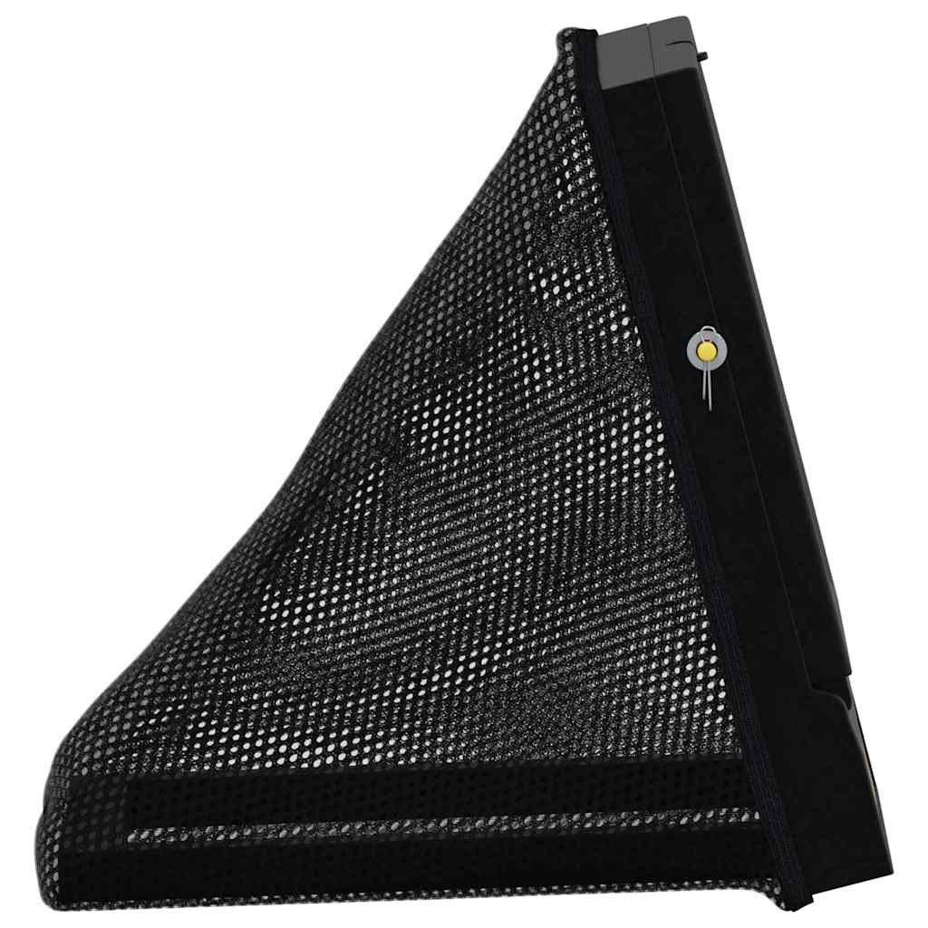 vidaXL Bersaglio Airsoft Nero 19 x 26 x 25 cm Plastica