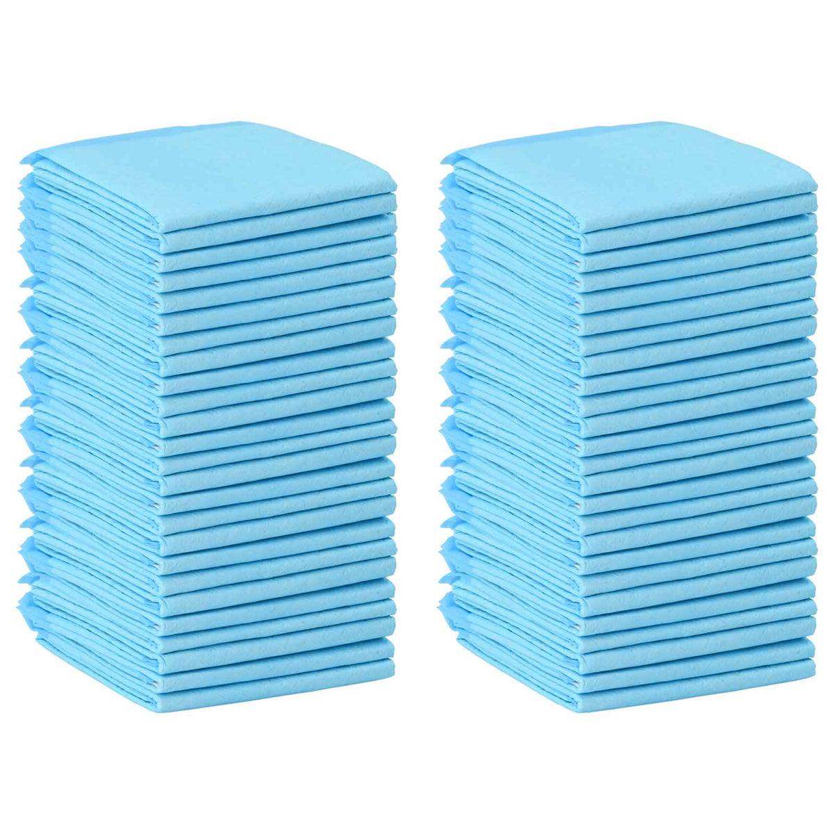 vidaXL Tappetini igienici per animali in tessuto non tessuto, 50 pz, 60 x 45 cm