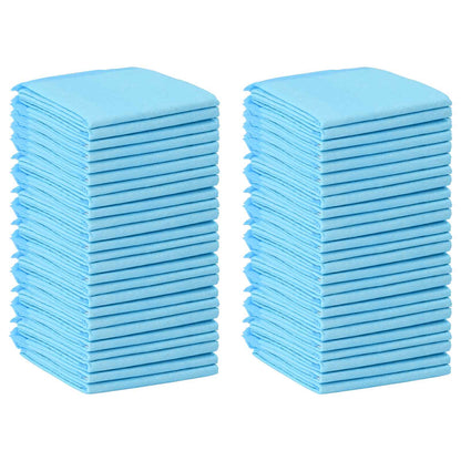 vidaXL Tappetini igienici per animali in tessuto non tessuto, 50 pz, 60 x 45 cm