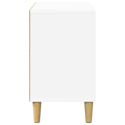 vidaXL Casetta per gatti, bianca, 51 x 30 x 52 cm, legno multistrato