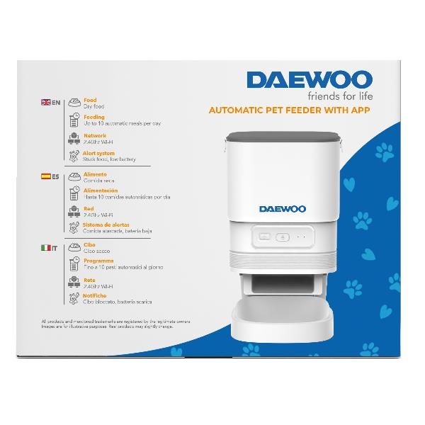 AUTOMATIC PET FEEDER 4L + TUYA APP