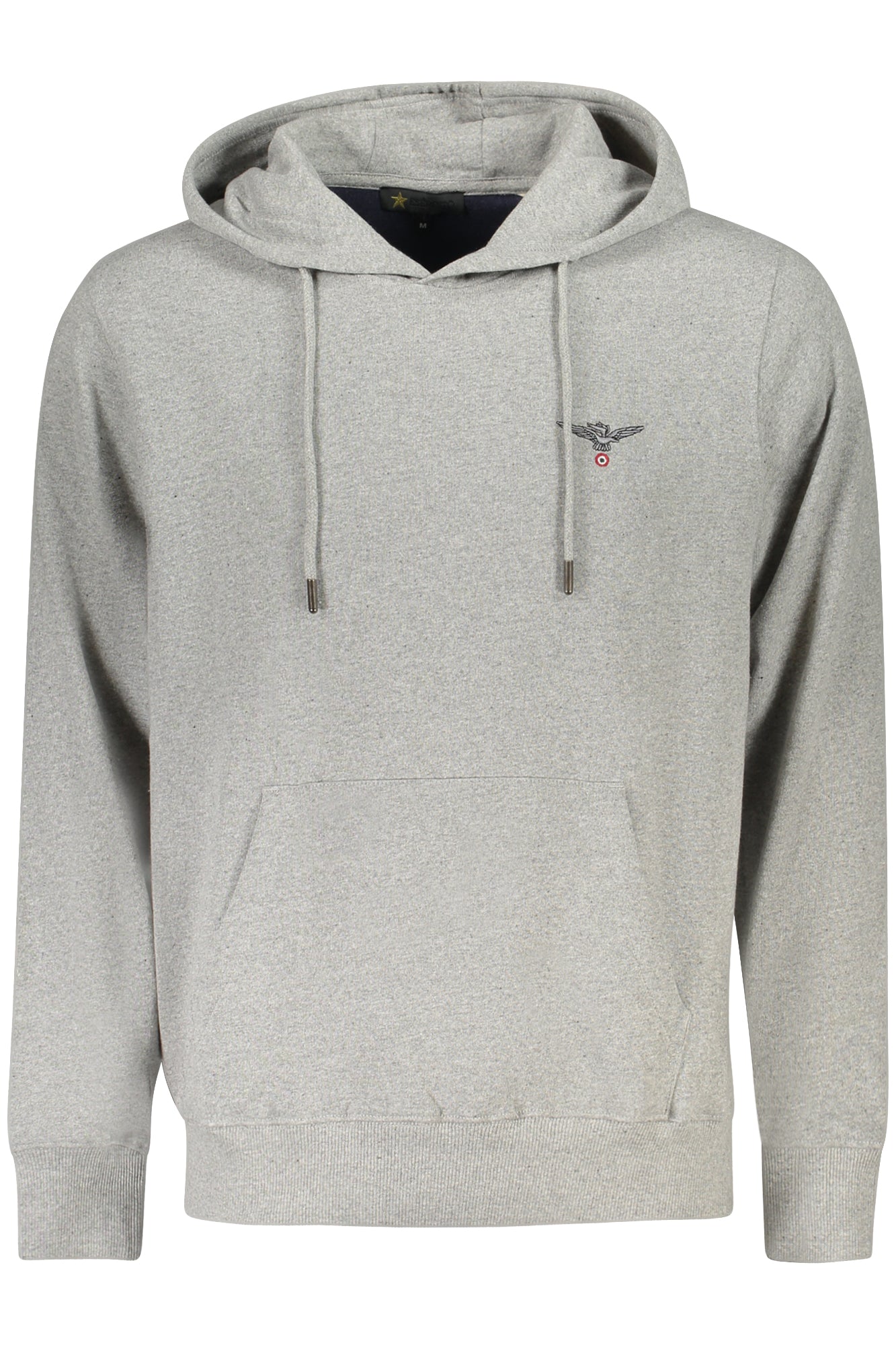 ACCADEMIA MILITARE FELPA CON ZIP UOMO GRIGIO TAGLIA = XL
