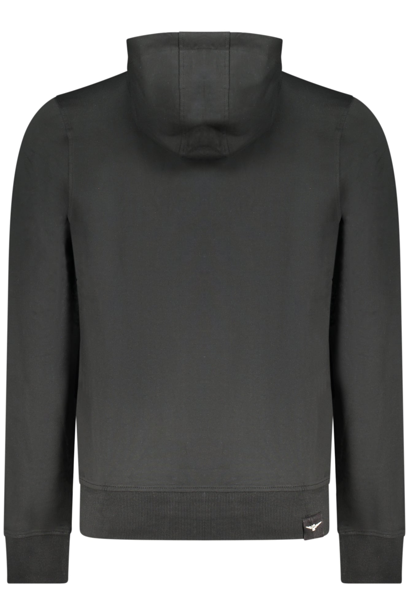 ACCADEMIA MILITARE FELPA CON ZIP UOMO NERO TAGLIA = S
