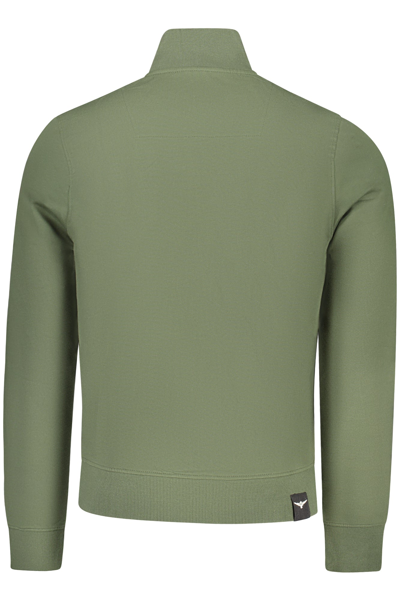 ACCADEMIA MILITARE FELPA CON ZIP UOMO VERDE TAGLIA = M